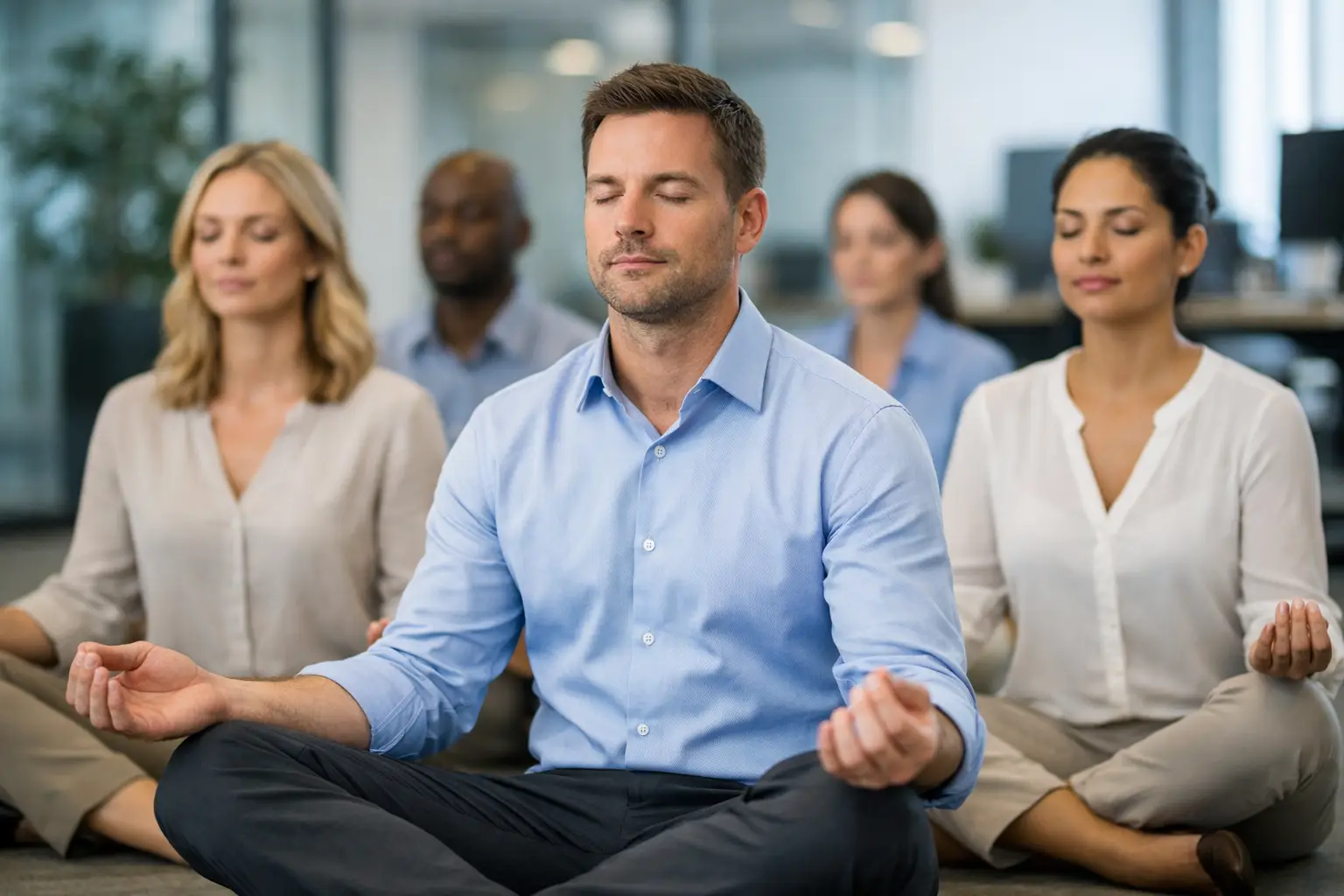 Primer TM meditacije u kompaniji