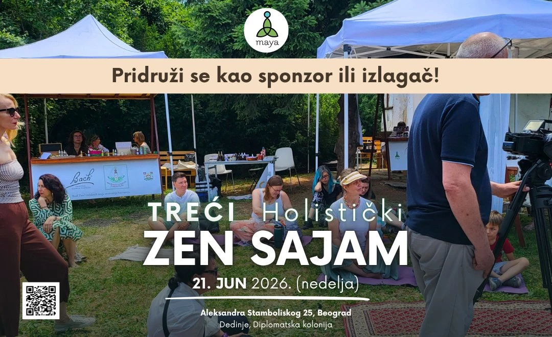 Posetioci i izlagači tokom Trećeg Holističkog Zen Sajma u organizaciji Holističke akademije Maya