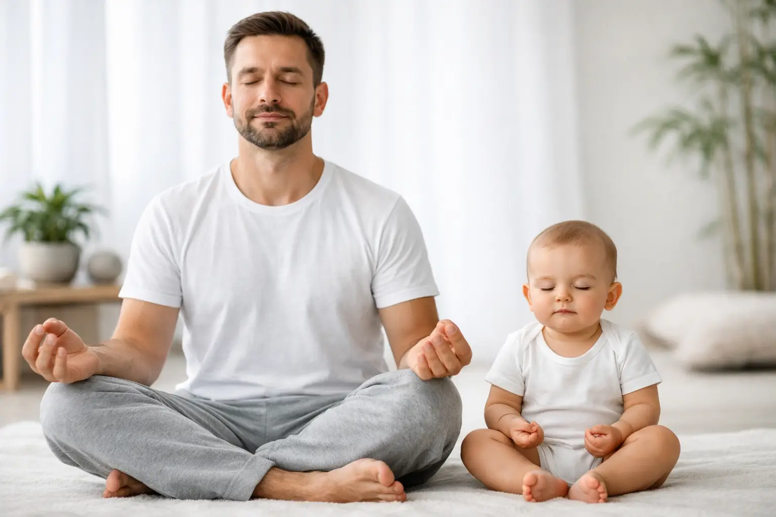 Zen tata i zen beba - mir koji se uči