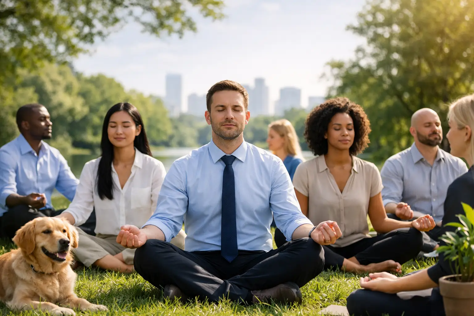 Vodič za korporativnu meditaciju u kompaniji